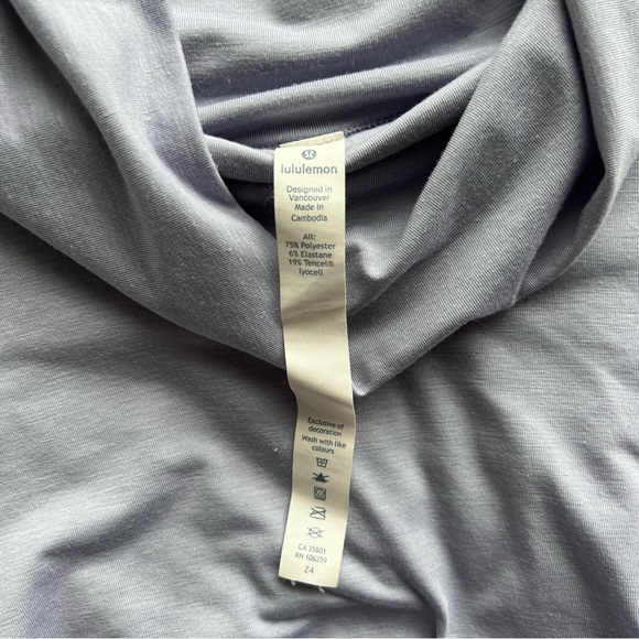 Lululemon See You in Savasana Long Sleeve Size 6 - Picture 5 of 8